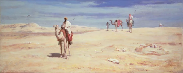 Arabieren in de woestijn