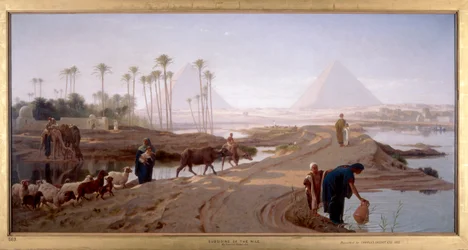 Het zakken van de Nijl, 1873