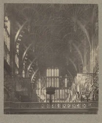 Kapel van Hendrik VII: dak met waaiergewelven
