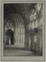 Kathedraal van Gloucester - Kloosters: Zuid- en Westgangen, ca. 1900
