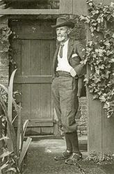 Portret van Edward Carpenter ca. 1905