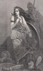 Dar-Thula, uit Illustrated London News, 27 juli 1861