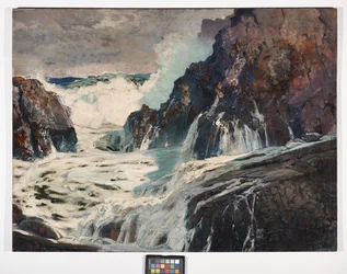 Na de storm, c.1925 (olieverf op multiplex)