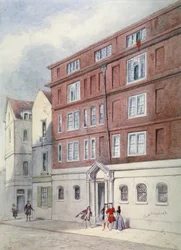 Woning van Titus Oates, Oat Lane, City of London.