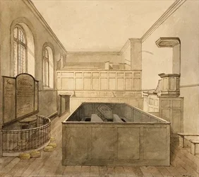 De kapel, Newgate-gevangenis