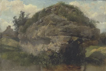 Rotsachtige heuvel, c.1830