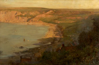 Runswick Bay (Olieverf op doek)