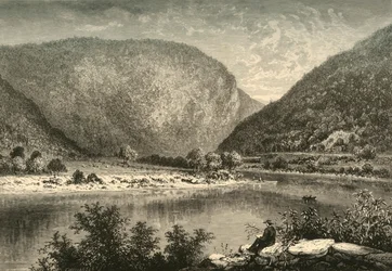 Delaware Water-Gap, 1872