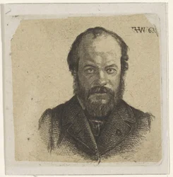 Portret van Jan Weissenbruch