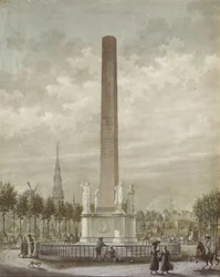 Vrijheidsmonument gezien vanaf de Frederiksbergzijde