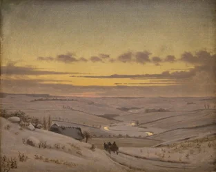 Winteravond bij de Suså