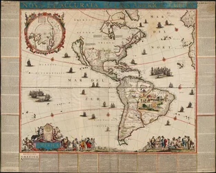 Noua et accurata totius Americae tabula