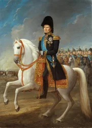 Portret van Jean Baptiste Jules Bernadotte (1763-1844), Maarschalk van Frankrijk, Koning van Zweden en Noorwegen