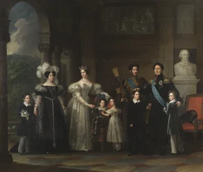 De familie Bernadotte, 1837