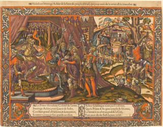 Holofernes Ondervraagt Achior