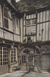 Abbeville, Huis genaamd van François Premier (binnenplaats)
