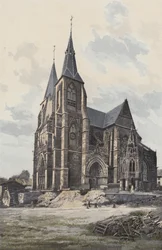 Avioth, kerk, zuidwestzijde