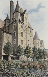 Bauge, Kasteel, Zuidzijde