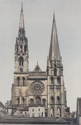 Chartres, Kathedraal Notre-Dame, Westelijke Facade