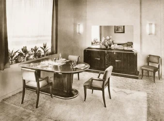 Eetkamer uit Ensembles Mobiliers, pub. 1937
