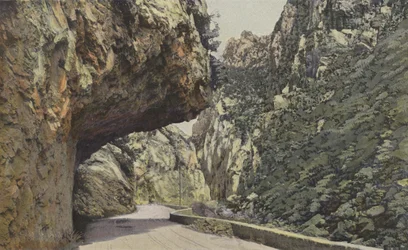 Gorges De LAude, Defile de Pierre-Lys, stroomafwaarts van Axat