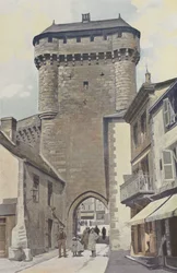 La Souterraine, Stadspoort, Buitenaanzicht