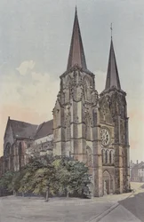 Mézières, Kerk, Geheel NW
