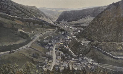 Morez, algemeen uitzicht vanaf het noorden