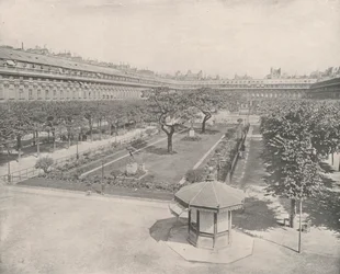 Parijs: Tuin van het Palais Royal