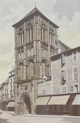 Poitiers, Kerk Saint-Porchaire, Toren