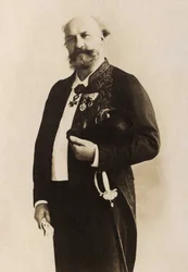 Portret van Jules Eugene Lenepveu (1819-1898), Franse schilder