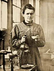 Portret van Marie Curie ca. 1901