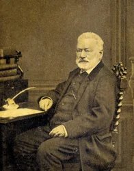 Portret van Victor Hugo in 1872