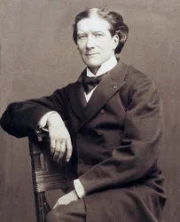 Portret van Victorian Sardou, Franse toneelschrijver