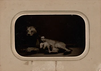 Portret van een kind,c. 1860 (foto)