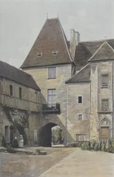 Prémery, Voormalig Kasteel, Binnenplaatszijde