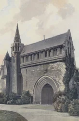Sainte-Radegonde, Resten van de abdij van Marmoutier