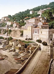 De Corniche in Marseille, gepubliceerd ca. 1900