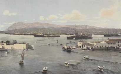 Toulon, Oude Darse en Kleine Rade, Uitzicht vanaf de Kade van Cronstadt