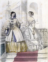 2 modieuze vrouwen - in 