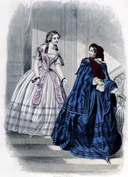 2 modieuze vrouwen - in 