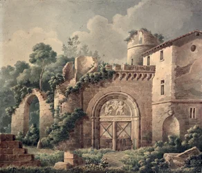 Een Vernietigd Kasteel, ca. 1820