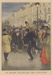 Een moord op de Boulevard des Capucines, Parijs