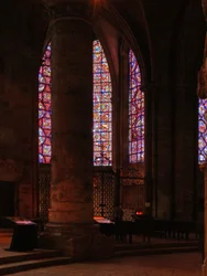 Een uitzicht op de Kapel van de Martelaren