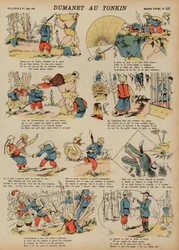 Avonturen van Dumanet, een Franse soldaat, in Tonkin