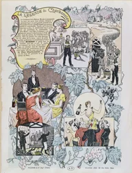 Advertentie voor Le Clos Charbonnier Beaujolais, ca. 1880