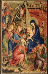 Altarolo del Bargello: aanbidding van de wijzen
