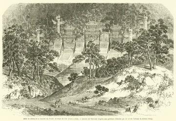 Triomfbogen bij de ingang van het Paleis van de Hemel, Zomerpaleis