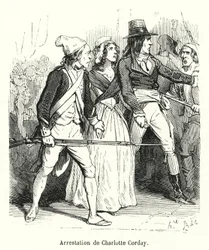 Arrestatie van Charlotte Corday