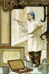 Ambachtsman: de schilder-decorateur